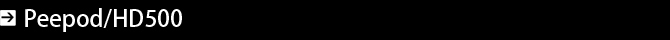 ���u����̃J�����w�b�h Peepod HD500